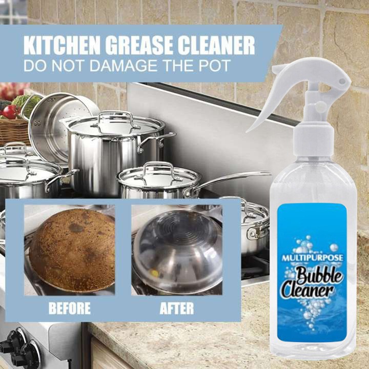 Grease Cleaner Grease Remover Rust Converter Spray For Kitchen Stove