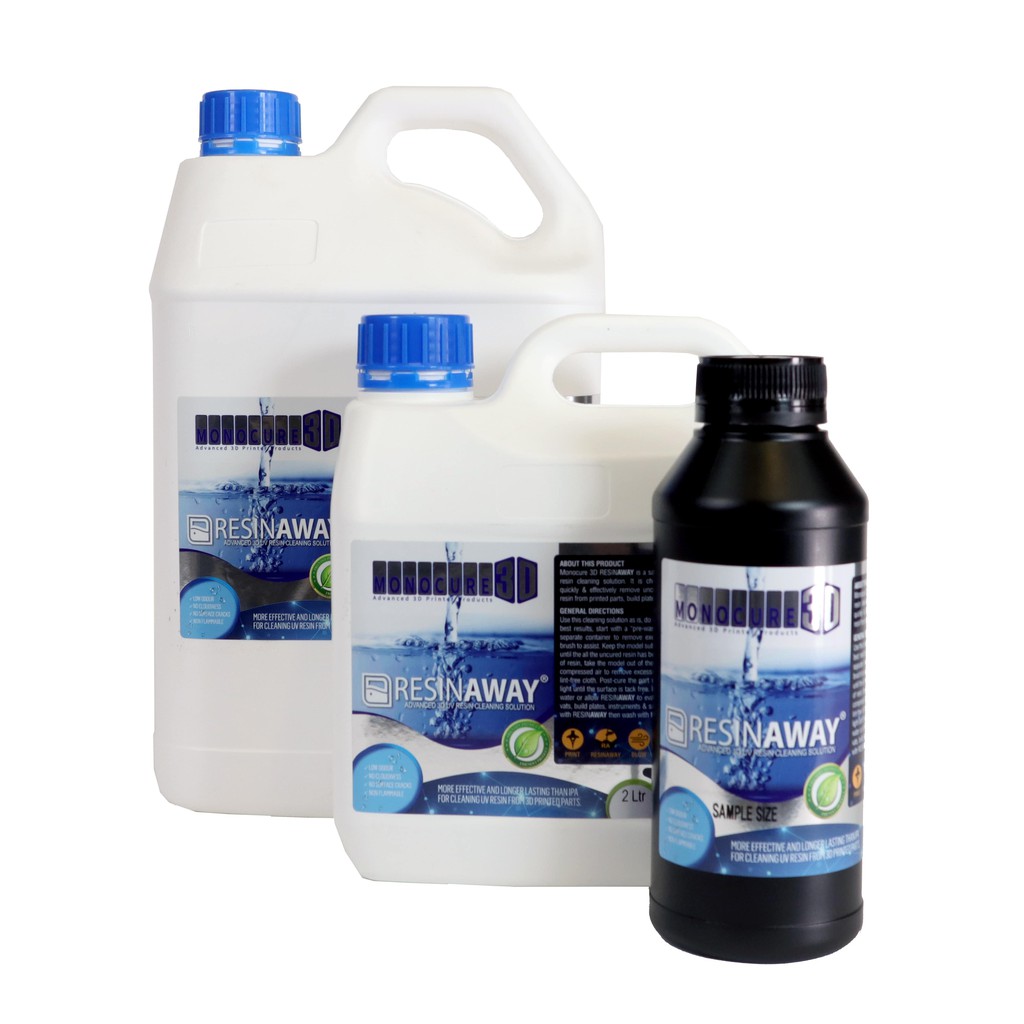 Monocure Resinaway 3D Printing Nonflammable Cleaner for resin printing