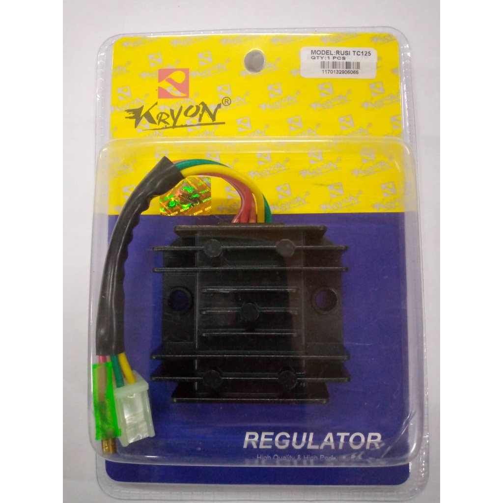 REGULATOR/RECTIFIER RUSI/TC125 KRYON Shopee Philippines
