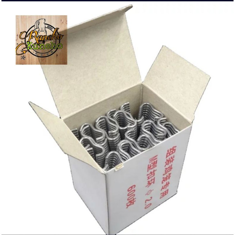 MNAILS MCLIPS staples for cages installation Shopee Philippines