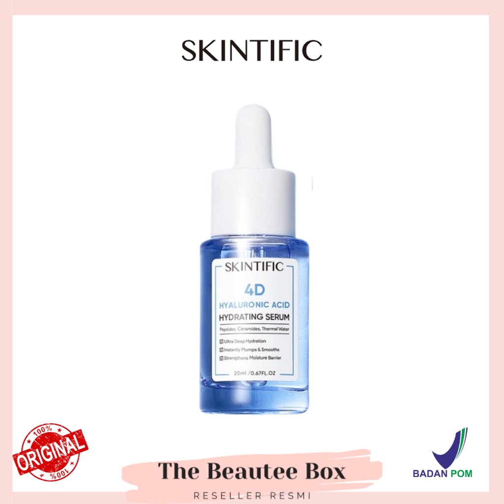 Skintific 4D Pure Hyaluronic Acid Hydrating Serum (20ml) Shopee Philippines