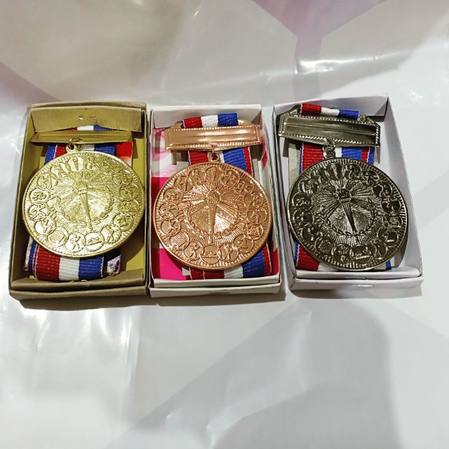 Sports Medal Big Size Medallion Torch Design With box Shopee Philippines