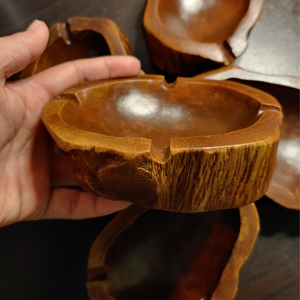Wooden Ashtray Made in Baguio City Shopee Philippines