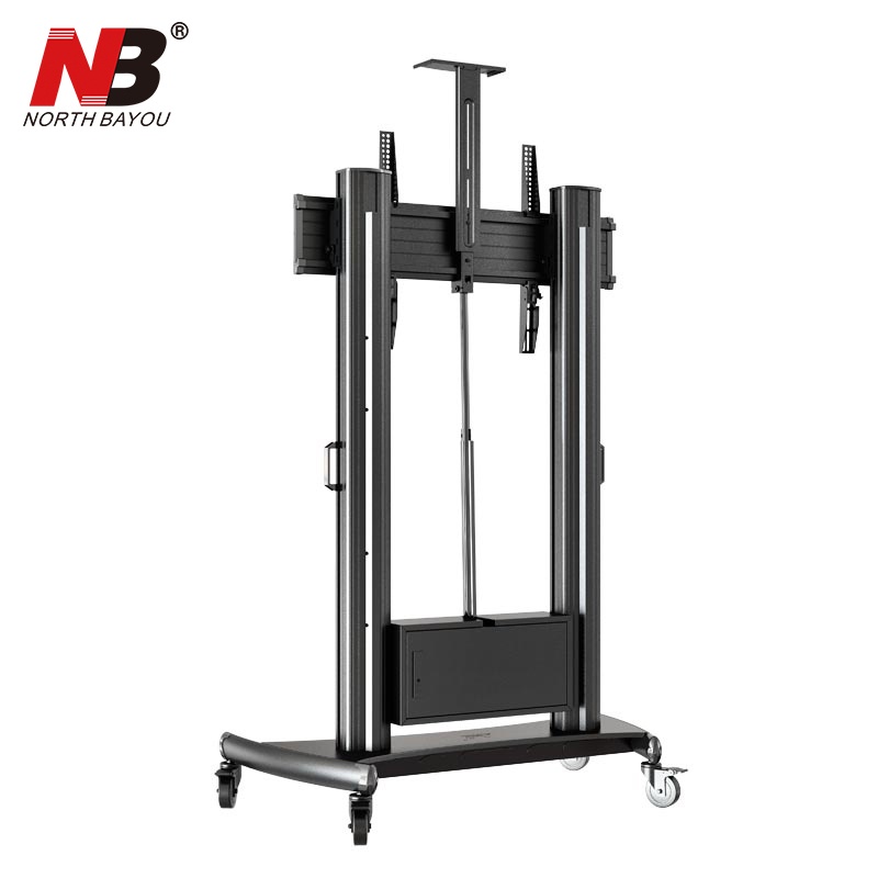 NB TW100 Motorized Lift Screen Heavy Duty TV Mount Cart 60100 inch