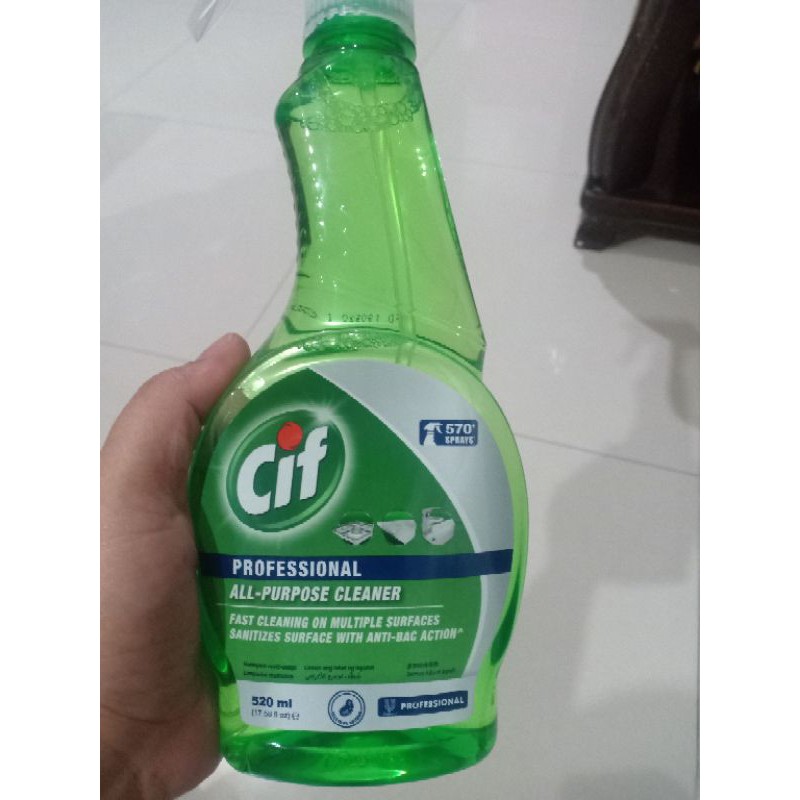 Cif Professional All Purpose Cleaner, 520ml Shopee Philippines