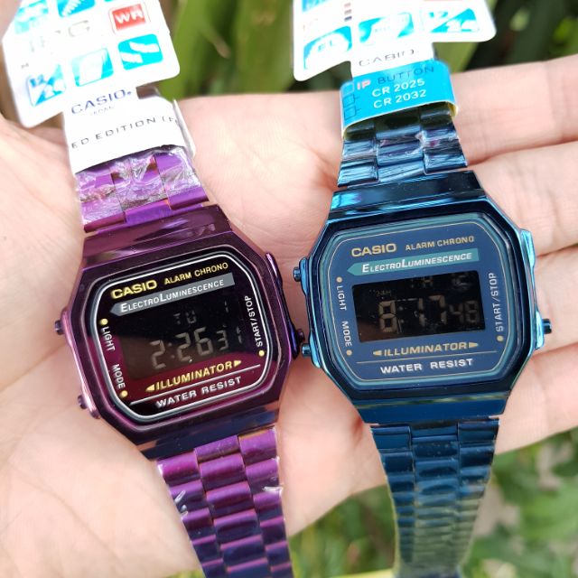 Casio Vintage A168 Limited Edition Japan Made Water Resistant Shopee