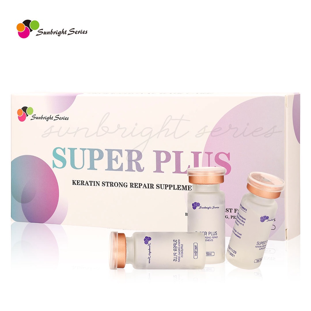 Sunbright Series Super Plex Plus Keratin Strong Repair Hair Supplements