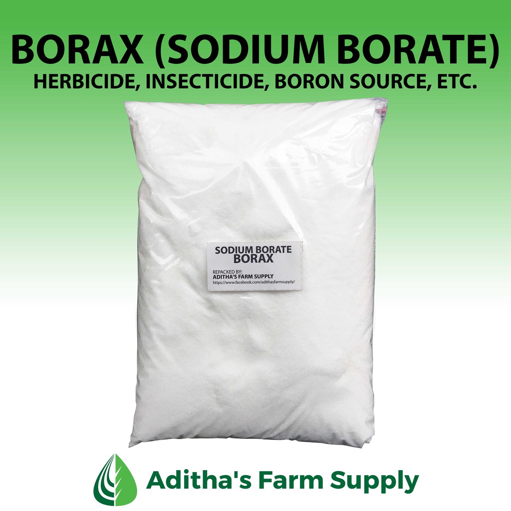 Borax (Sodium Borate) Insecticide, Fungicide, Herbicide, Boron Source