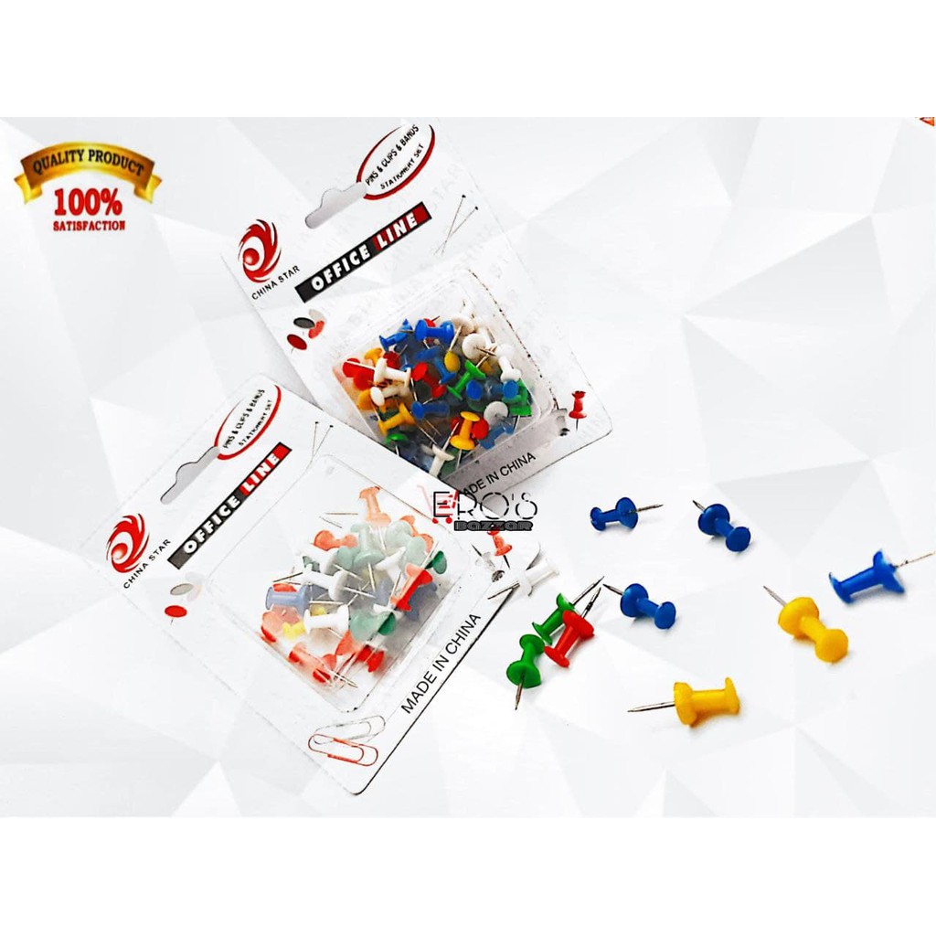 Bulletin Board Push Pins Sets of 2 Shopee Philippines