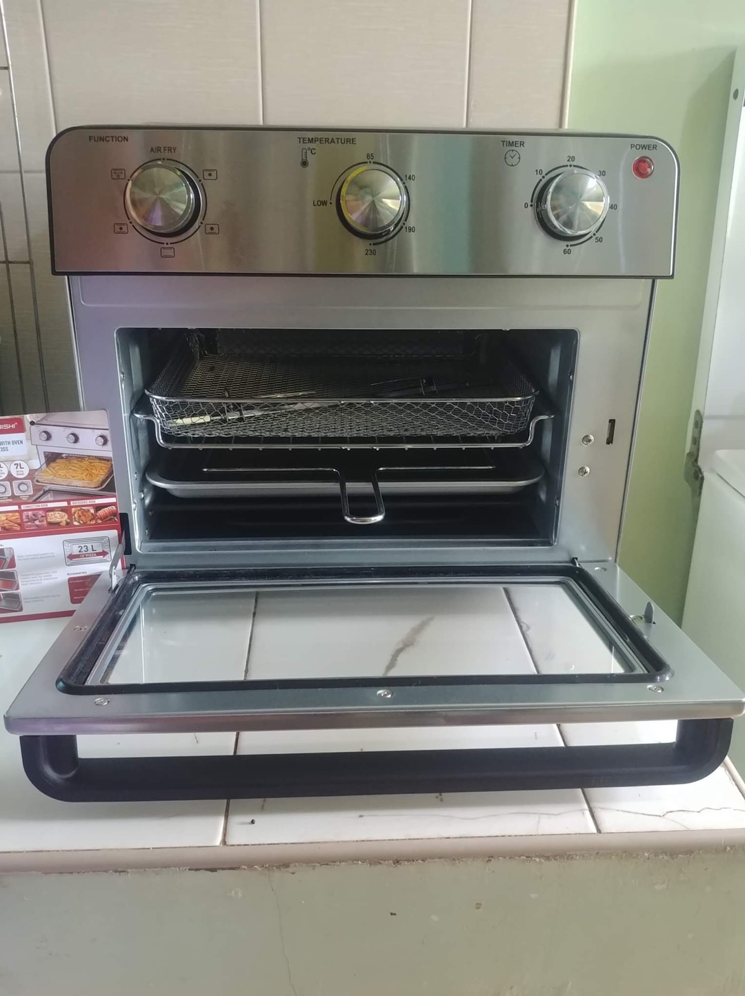 Hanabishi HAFEO 23SS Air Fryer Oven 23L Shopee Philippines