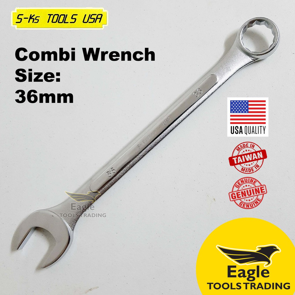 Combination Wrench Size 36mm Sks Tools USA Shopee Philippines