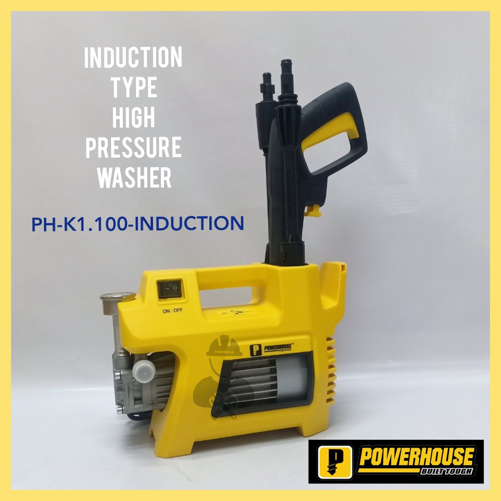 Powerhouse PHK1.100INDUCTION High Pressure Washer (Induction Type 100 COPPER) Shopee