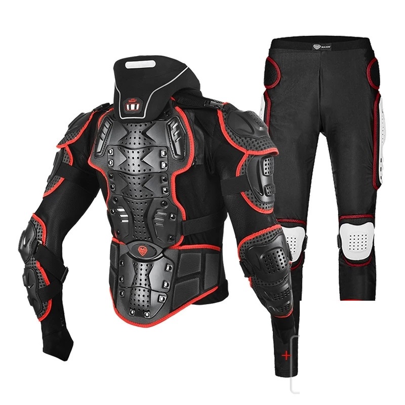 Motorcycle Jacket Pants Suit Men Protector Protective Gear Racing Body