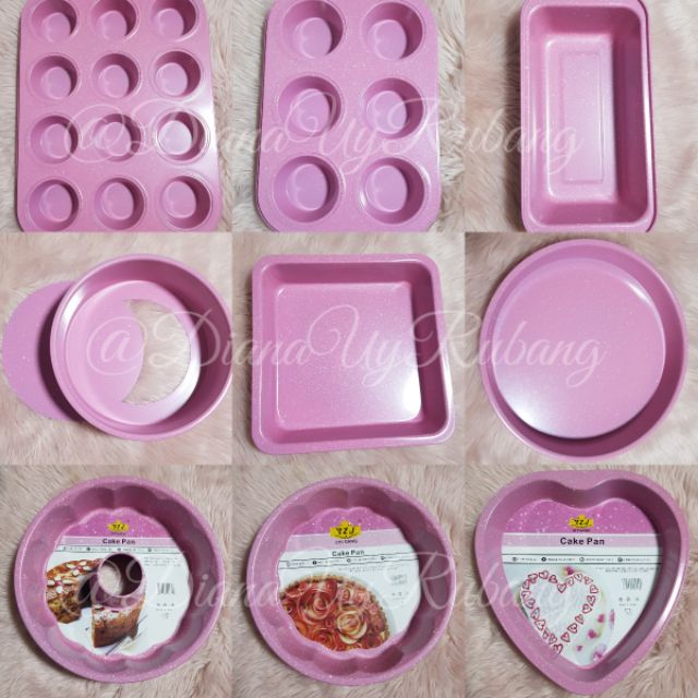 PINK BAKING PANS (ONHAND) Shopee Philippines