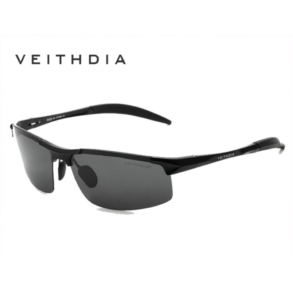 Veithdia Brand Designer Aluminum Mens Sunglasses Polarized Sun Glasses