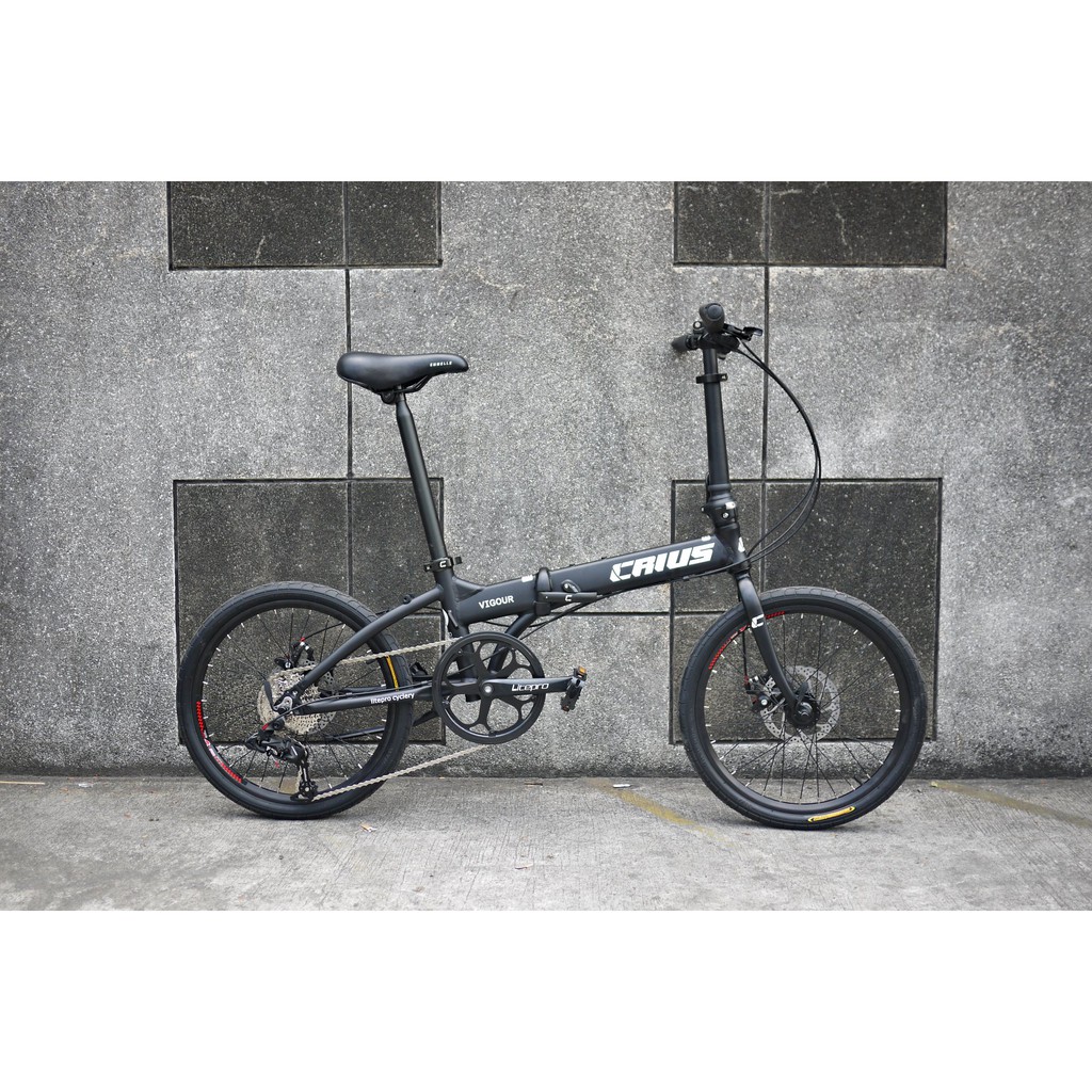 Crius Vigour 2019 Disc Brake 20" Folding Bike Shopee Philippines