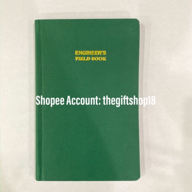 Engineer's Field Book Shopee Philippines
