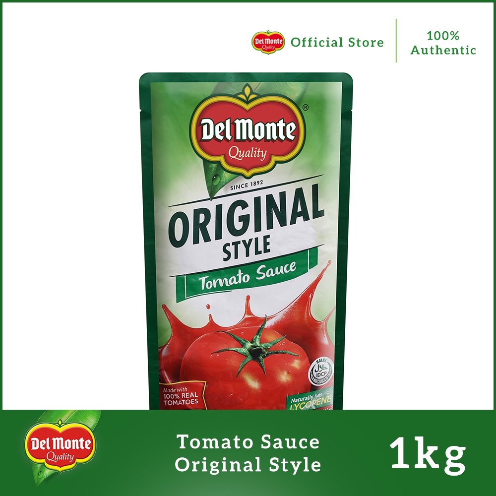 Del Monte Tomato Sauce Original Style 1kg Shopee Philippines
