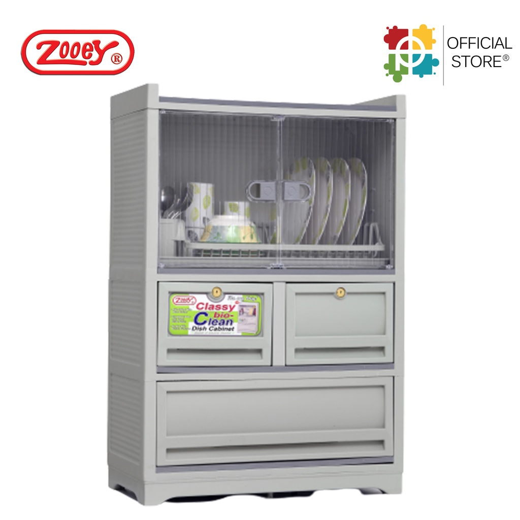 Zooey Classy Bio Clean 3 Drawers Dish Organizer Stock No. 908