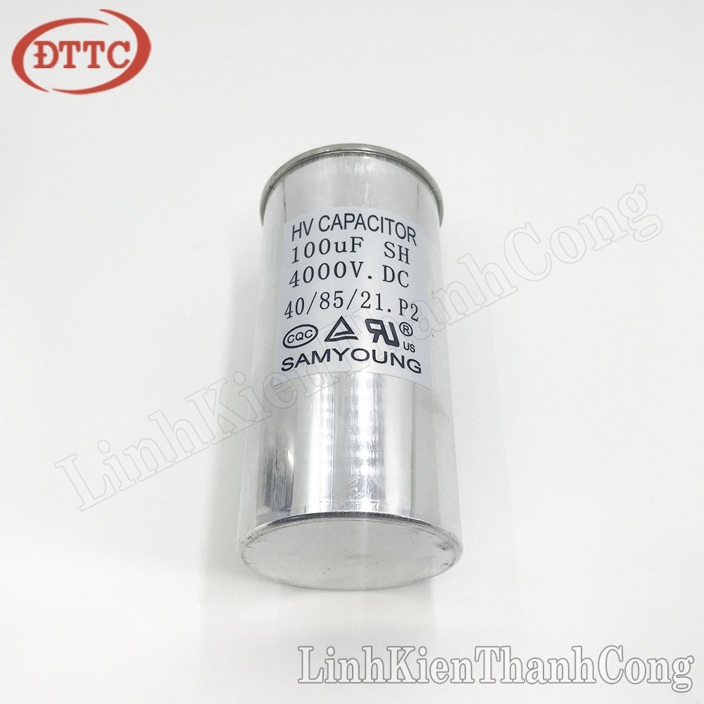 100uf 4000V SAMYOUNG Capacitor (50x115mm) Shopee Philippines