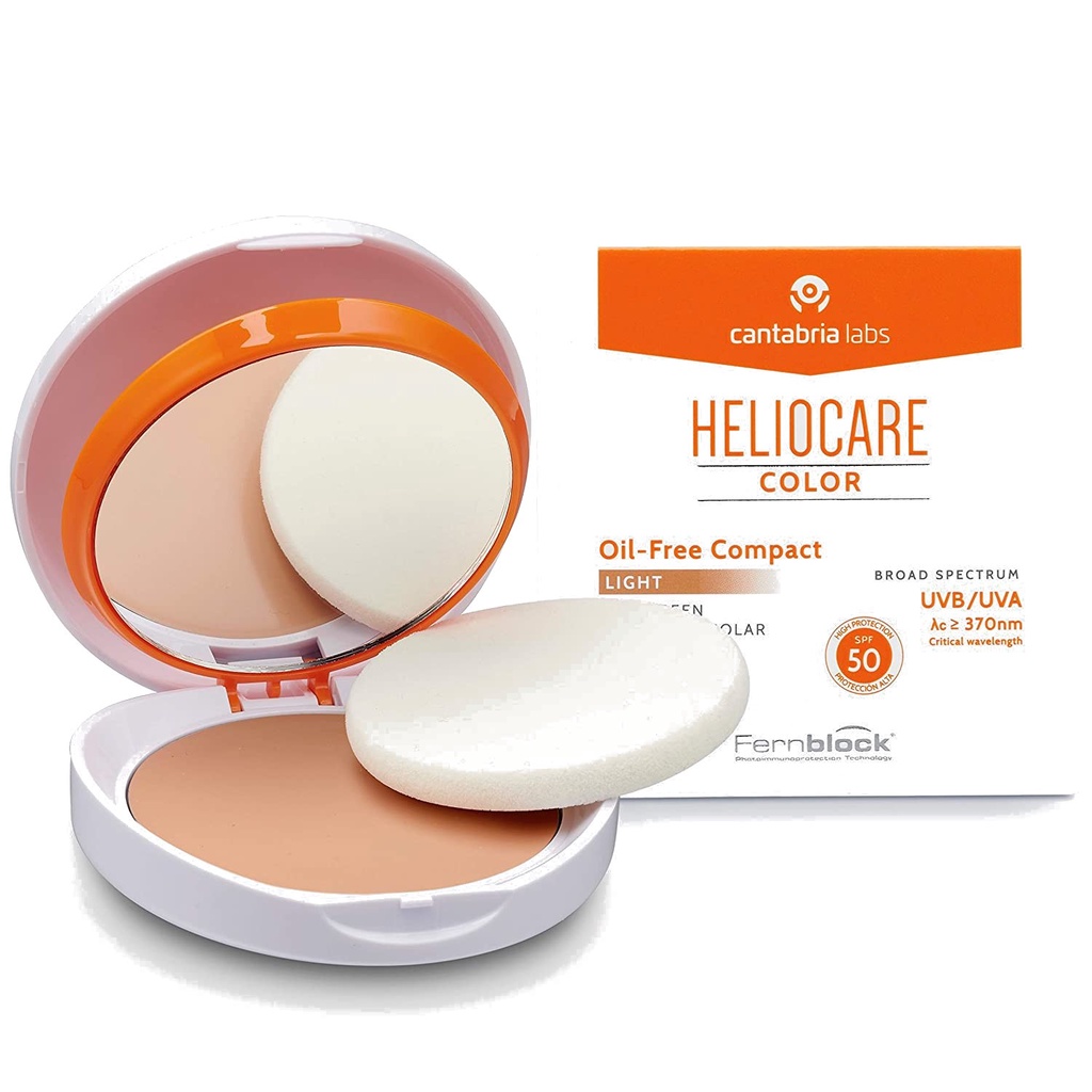 HELIOCARE Color OilFree Compact SPF50 Light 10g (Oil Free) Sunscreen