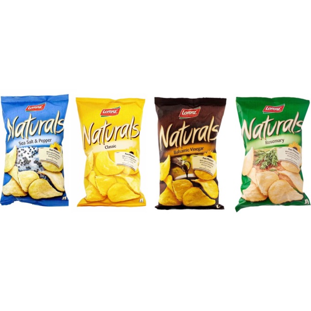 Lorenz SnackWorld Naturals Chips 100g (classic, rosemary, balsamic