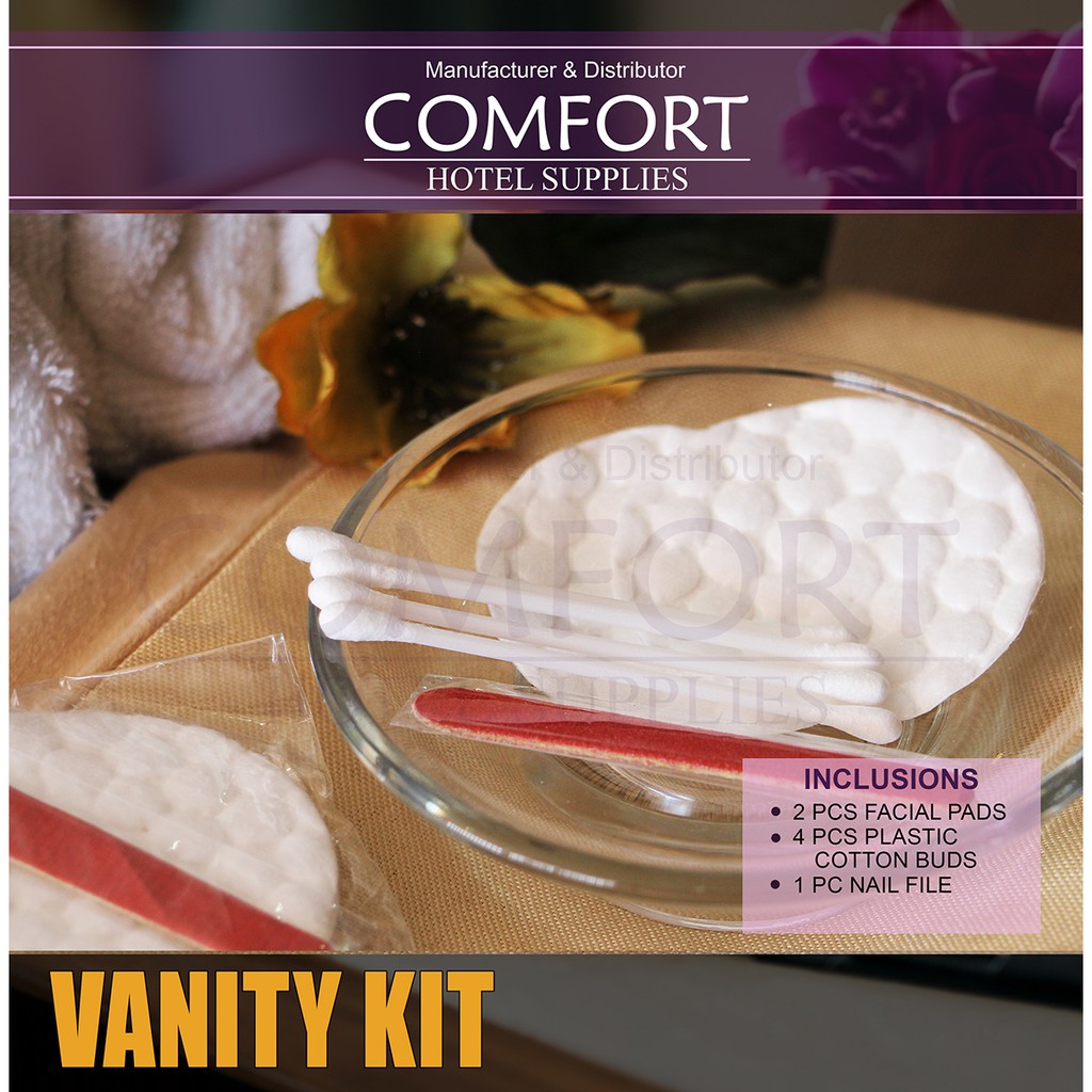 Vanity Kit with Facial Pad (10pcs) hotel supplies amenities Shopee