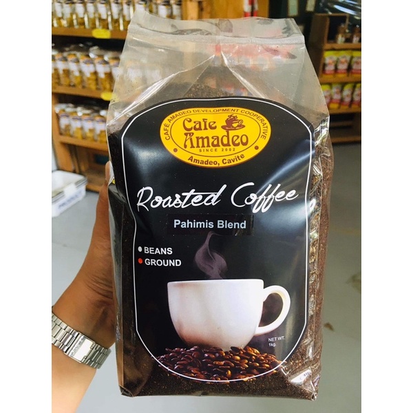 Cafe Amadeo PAHIMIS BLEND GROUND/ BEANS 1KG Shopee Philippines