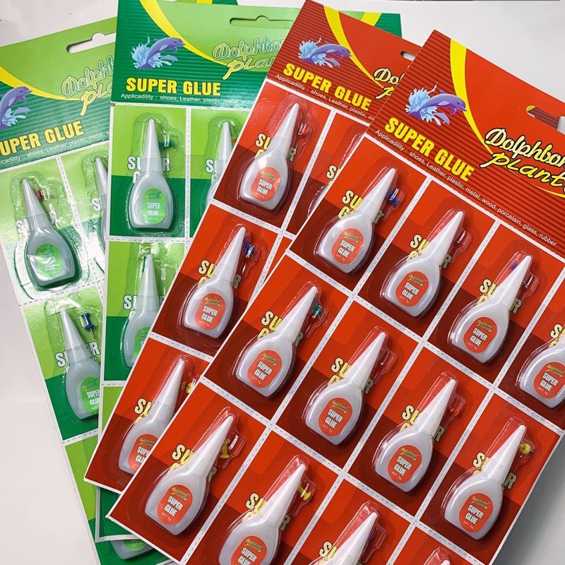 12Pcs 1Pad super glue Shoes Glue High Adhesive Strong Bond school glue