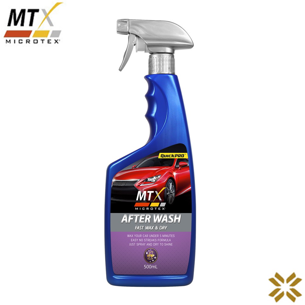 Microtex MTX Car Care After Wash Fast Wax and Dry Car Care 500ml Shopee Philippines