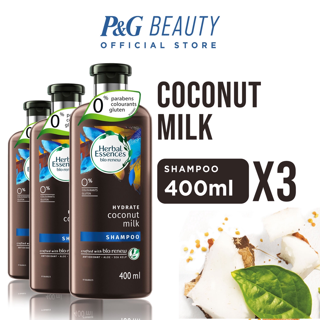 Herbal Essences Shampoo Coconut Milk 400ml Trio Shopee Philippines