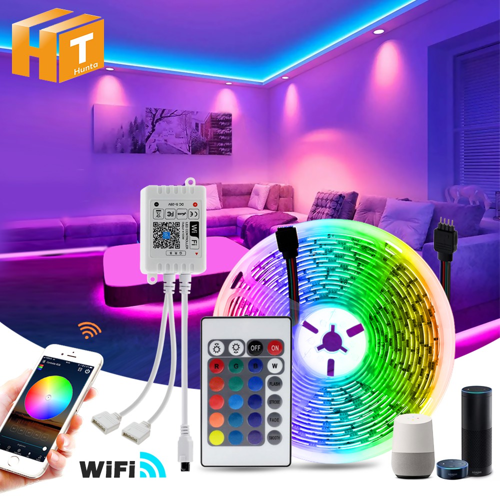 RGB Led Strip Light 5050 DC12V Christmas Light 5m 10m 15m Wall Room