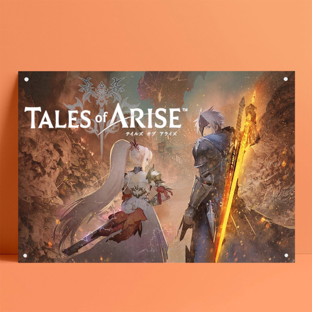 Tales of Arise Nintendo PC PSP Switch Game Poster Tin Painting Tin Sign
