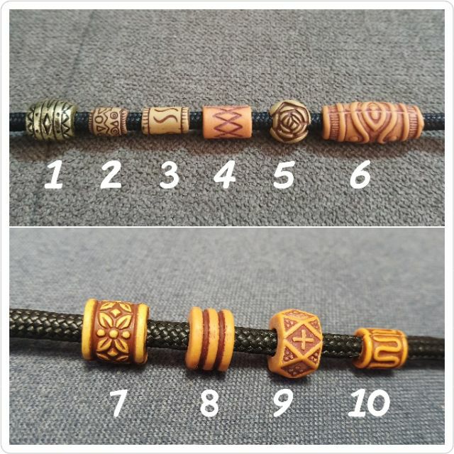 10pcs Paracord Beads Shopee Philippines