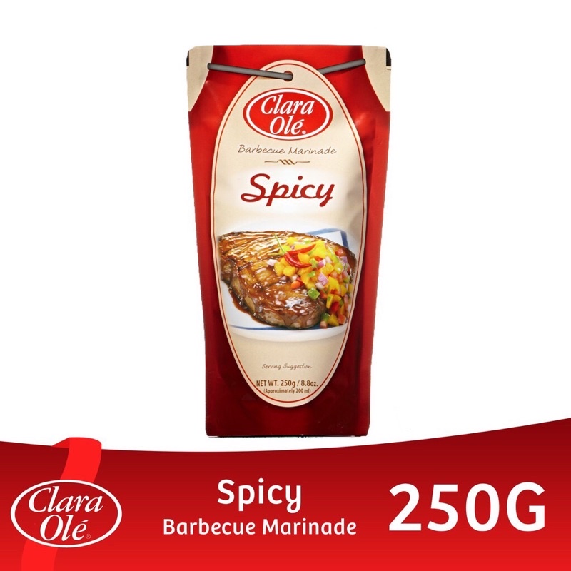 CLARA OLE BARBECUE MARINADE SPICY (250g) Shopee Philippines