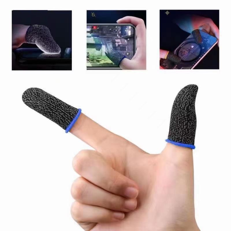 JK Finger Sleeve 1pair Mobile Phone Gaming SweatProof Finger Cover