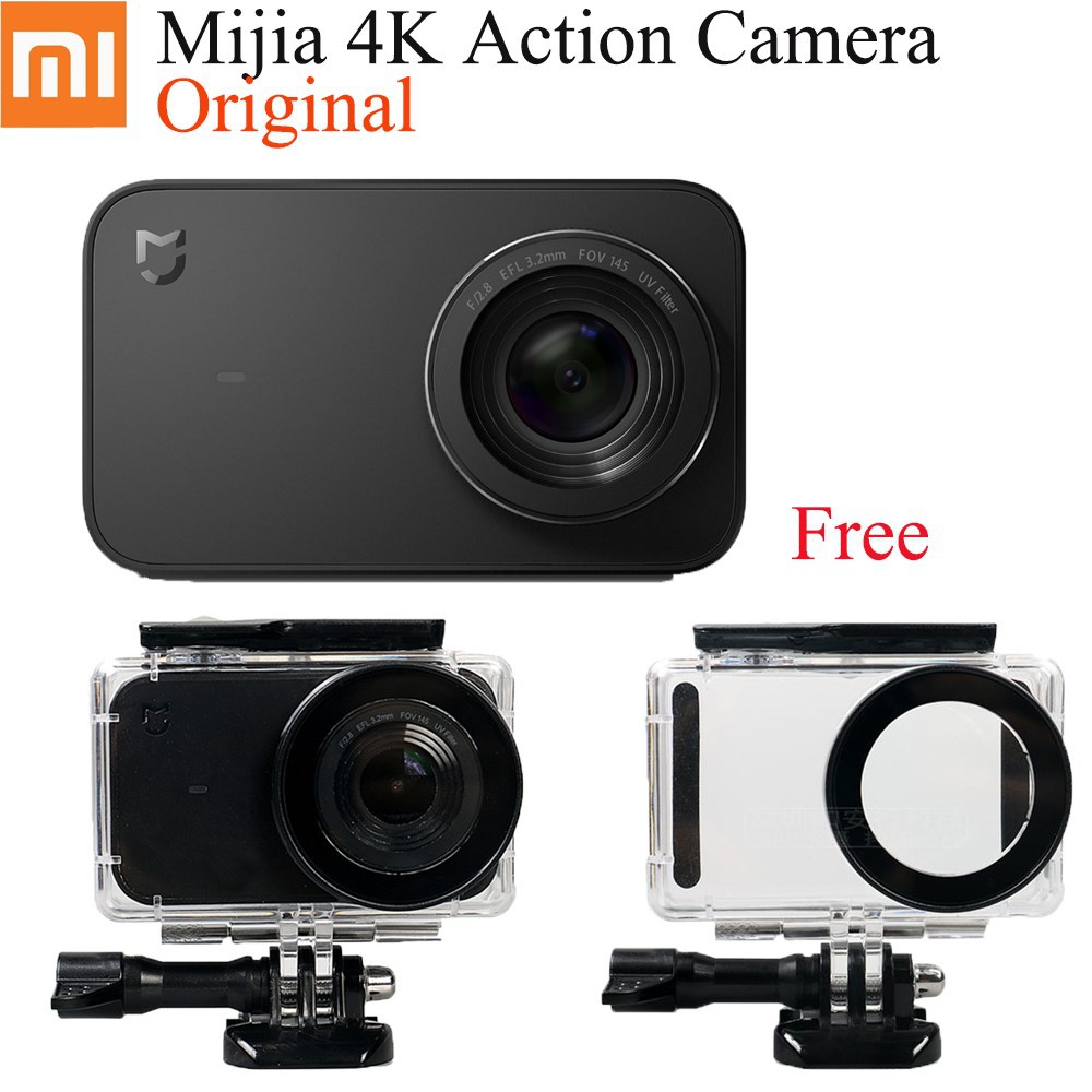 Xiaomi Mijia Mini 4k Action Sport Camera WiFi Touch Screen With Waterproof Case Shopee Philippines