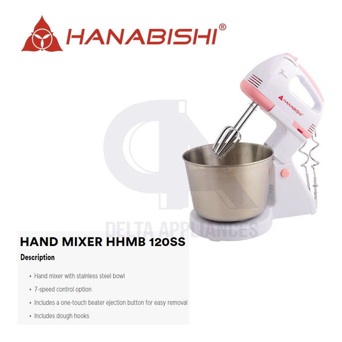 Hanabishi Mixer Combo HHMB 120SS HHMB 120SS Shopee Philippines