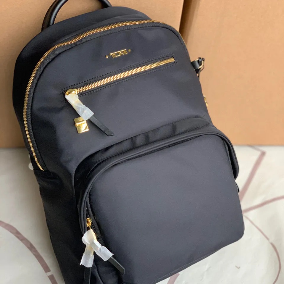 Tumi 196302 Voyageur series women's bag fashion leisure waterproof commuter Backpack Shopee