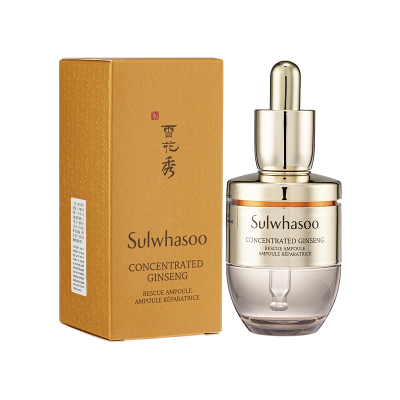Sulwhasoo Concentrated Ginseng Rescue Ampoule 20ml Shopee Philippines