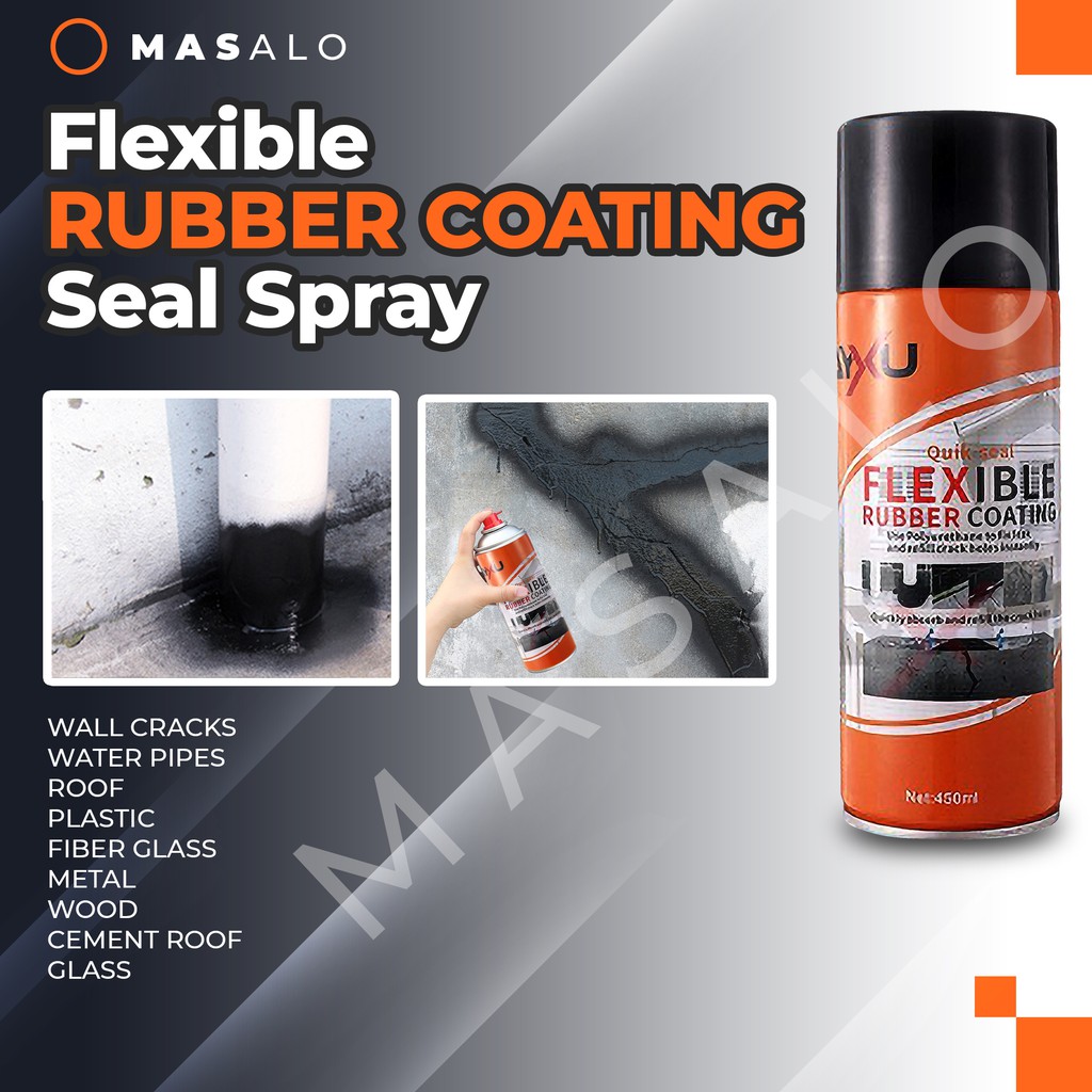 Rubber Coat Waterproofing Spray Membrane Sealant Roof Wall