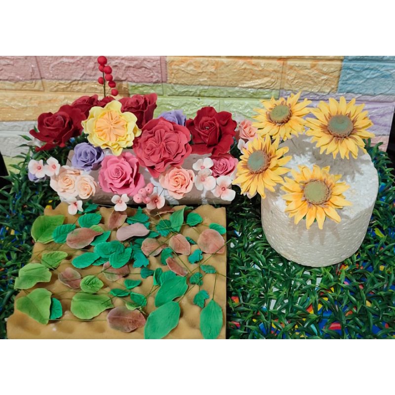 gumpaste sugar flowers set Shopee Philippines