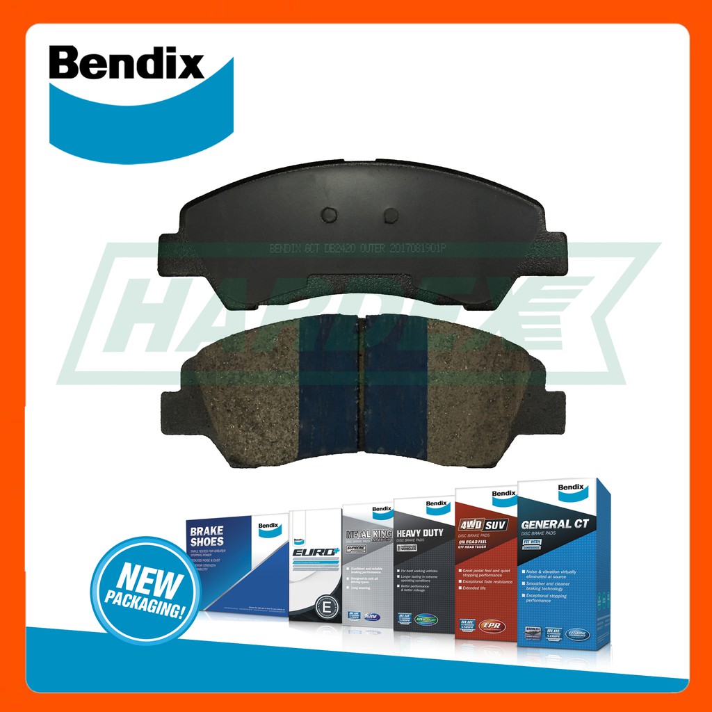 Bendix Brake Pads Front GCT for Hyundai Grand i10 20132015 (DB2420) Shopee Philippines