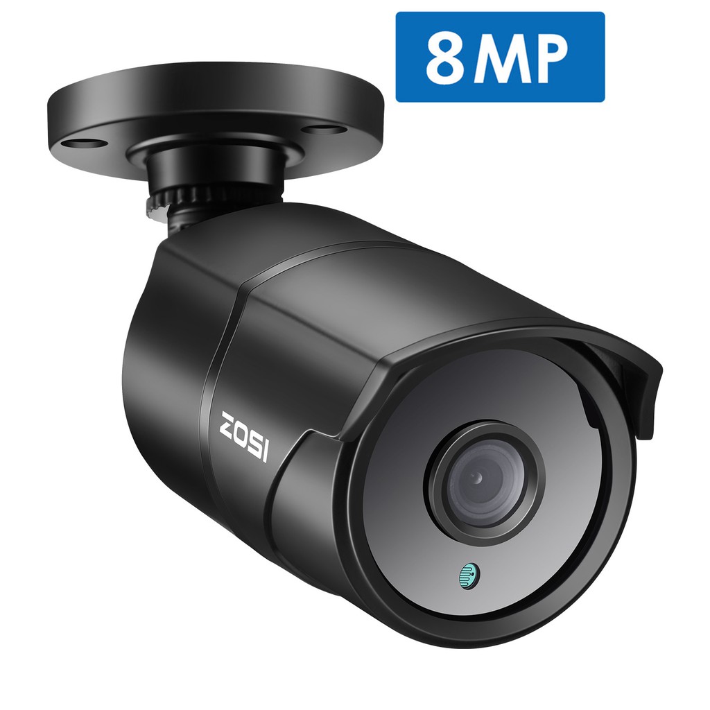 ZOSI 4K 8.0MP Ultra High Definition Security Camera Indoor Outdoor