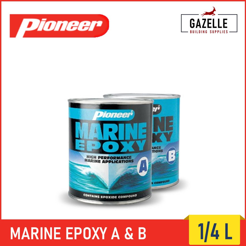 Pioneer Marine Epoxy Set (A&B) 1/4L Shopee Philippines