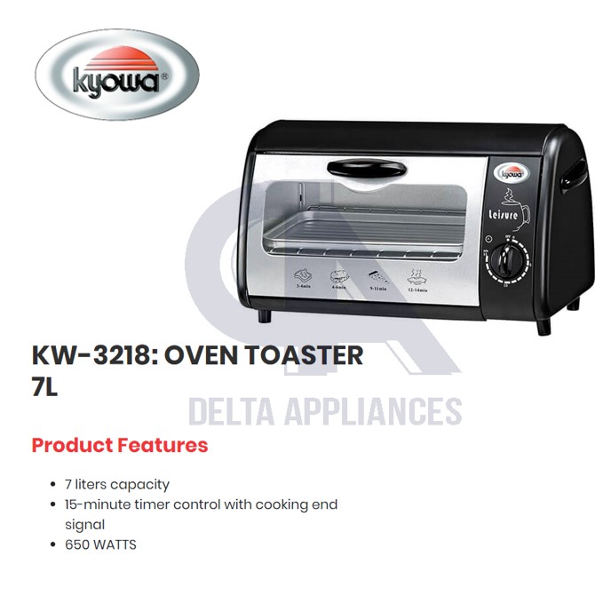 Kyowa Oven Toaster 7L KW3218 Shopee Philippines