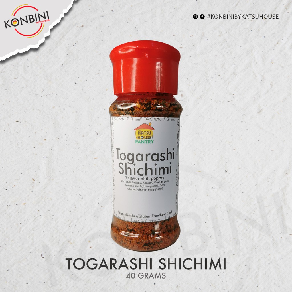 TOGARASHI SHICHIMI 40G Japanese chili powder 7 spice Shopee Philippines