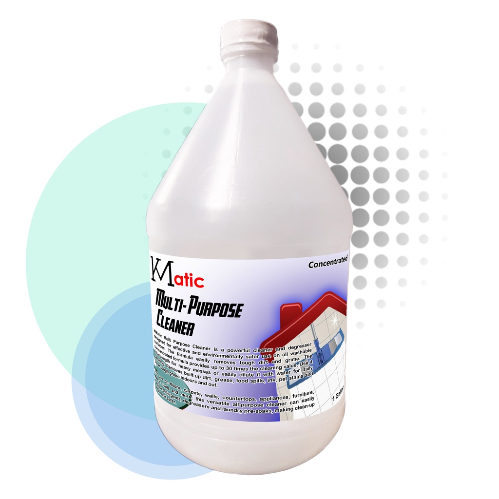 KMatic Multi Purpose Cleaner Concentrate 15 Dilution Ratio Janitorial Grade 1 Gallon Shopee