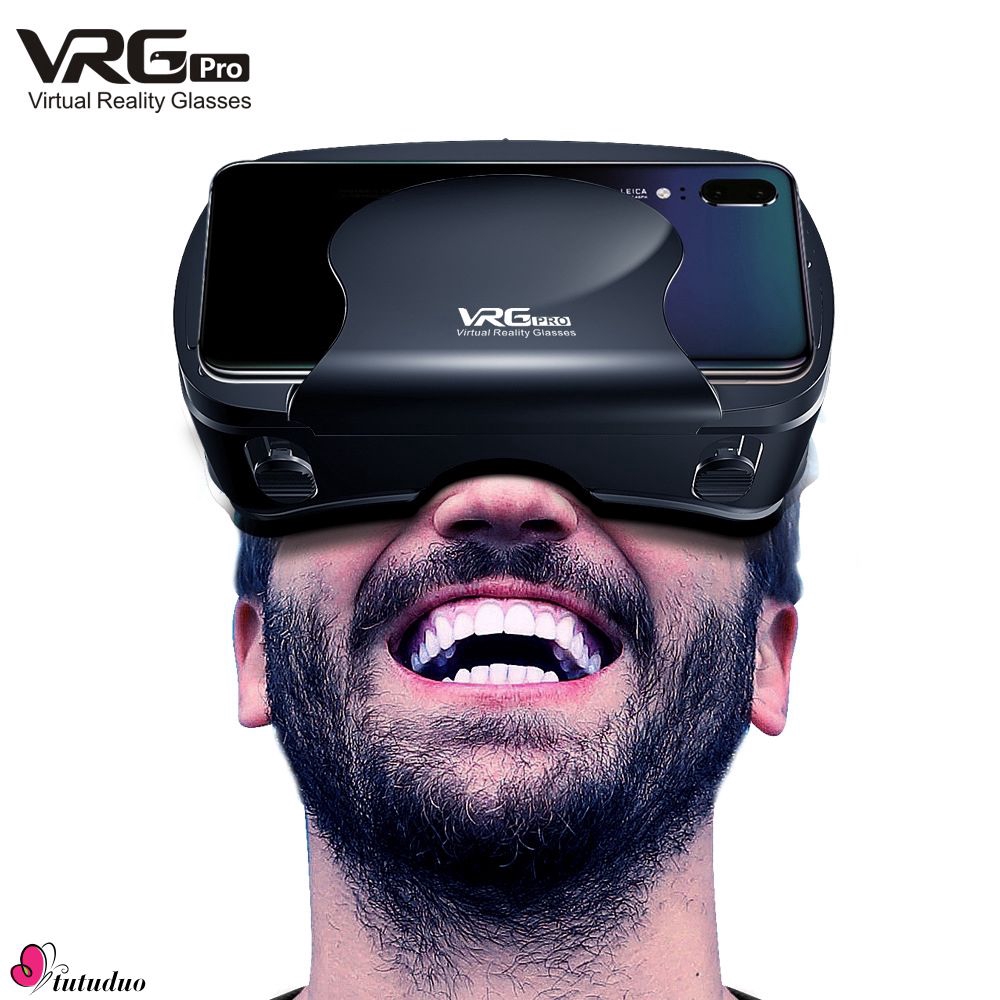 VRG Pro 3D VR Glasses Virtual Reality Full Screen Visual WideAngle VR