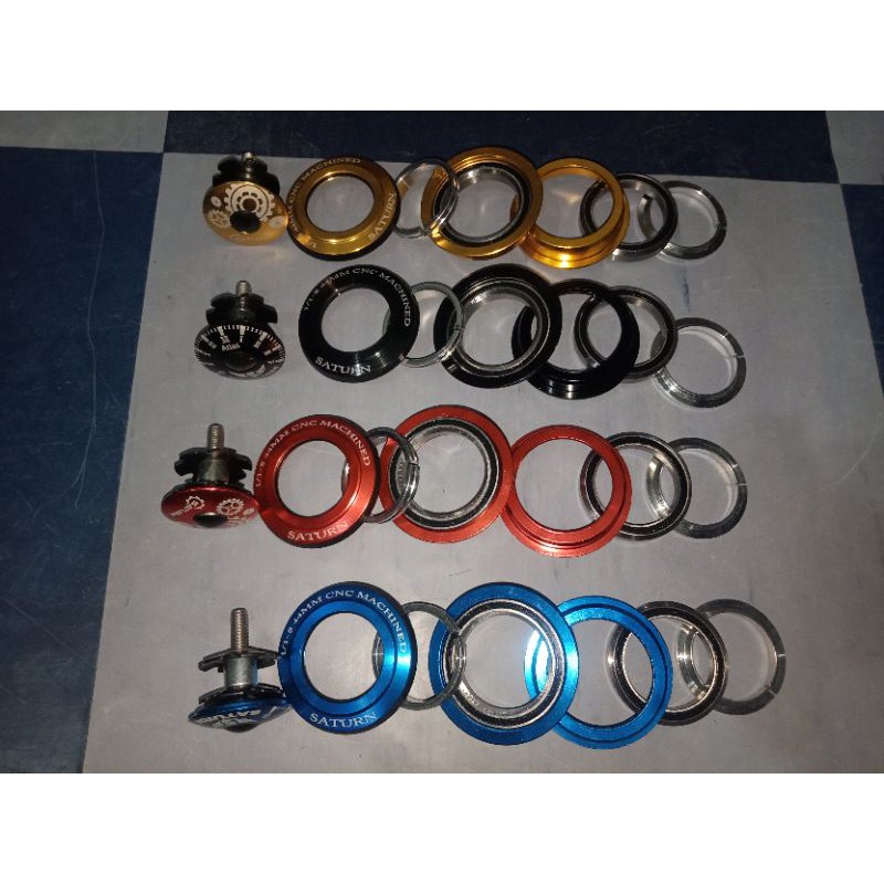 SATURN Bike Headset Integrated 44mm NON TAPERED SEALED BEARING Bicycle